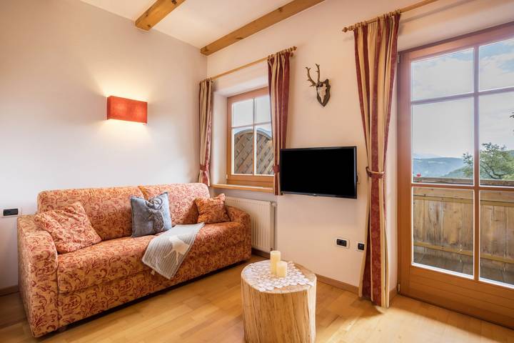 Ganze Wohnung, Moderne Ferienwohnung "Oberplunerhof - Kronplatz" mit Wlan und Balkon in Getzenberg, Kiens