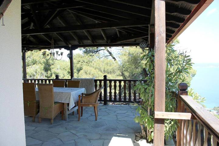 Casa de vacaciones para 6 personas con jardín in Agios Nikolaos Chalkidiki, Sithonia Peninsula