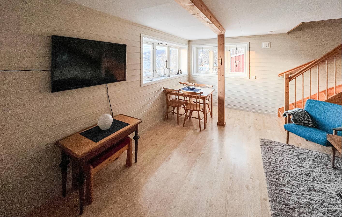 Casa vacanza per 5 persone con terrazza in Leksvik