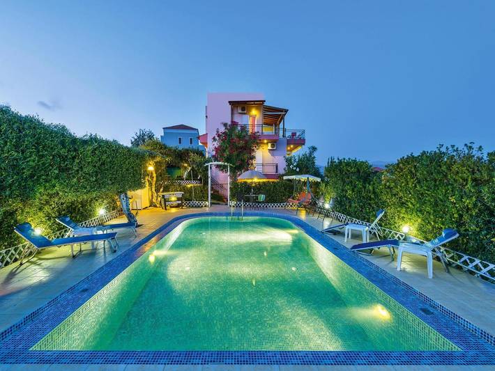 Ferienhaus für 6 Personen, mit Pool und Terrasse sowie Garten in Chania und Umgebung - 3