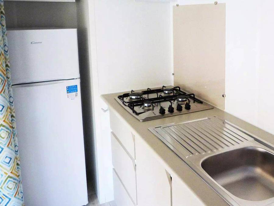 Camping Tikayan Clau Mar Jo - Mobilheim 6 personen - Colorado Confort 3 Zimmer 4/6 Personen Klimatisiert + Tv in Bormes-les-Mimosas, Parc national Port-Cros