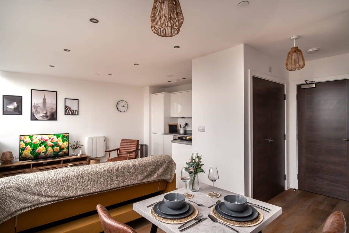 Appartement entier, Stay Zeni, Alexandra Rise Manchester Super 1 Bed in Grand Manchester