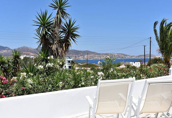 Villa pour 2 personnes, avec terrasse et vue sur l’océan dans Milos