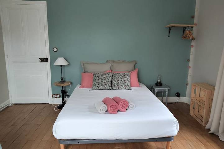Chambre d’hôte pour 4 personnes, avec Jardin