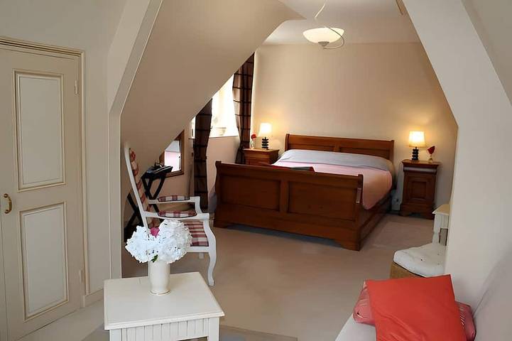 Chambre d’hôte pour 3 personnes, avec jardin