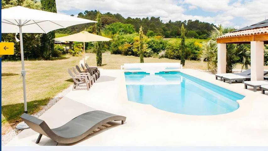 Location de vacances pour 15 personnes, avec jardin ainsi que terrasse et piscine, animaux acceptés à Brue-Auriac - 3