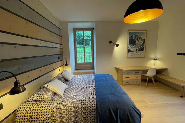 Ganze Wohnung, Un Étage Complet Dans une Tour Médiévale Rénovée au Cœur du Pays du Mont-blanc in Sallanches, Pays du Mont-Blanc