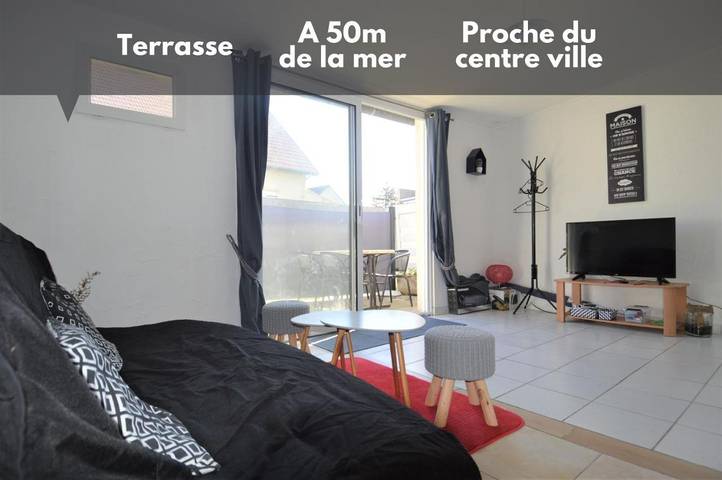 Appartement de vacances pour 2 personnes, avec jardin