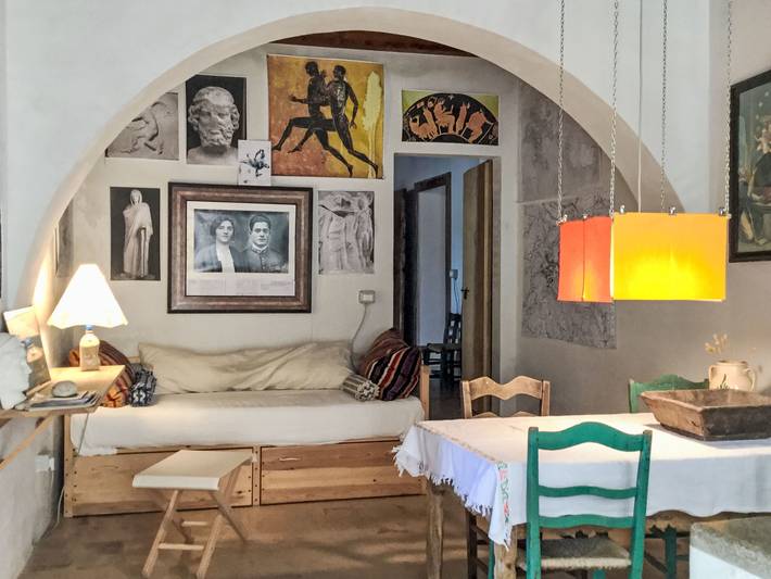 Gîte pour 3 personnes, avec Balcon et Jardin à Strongoli