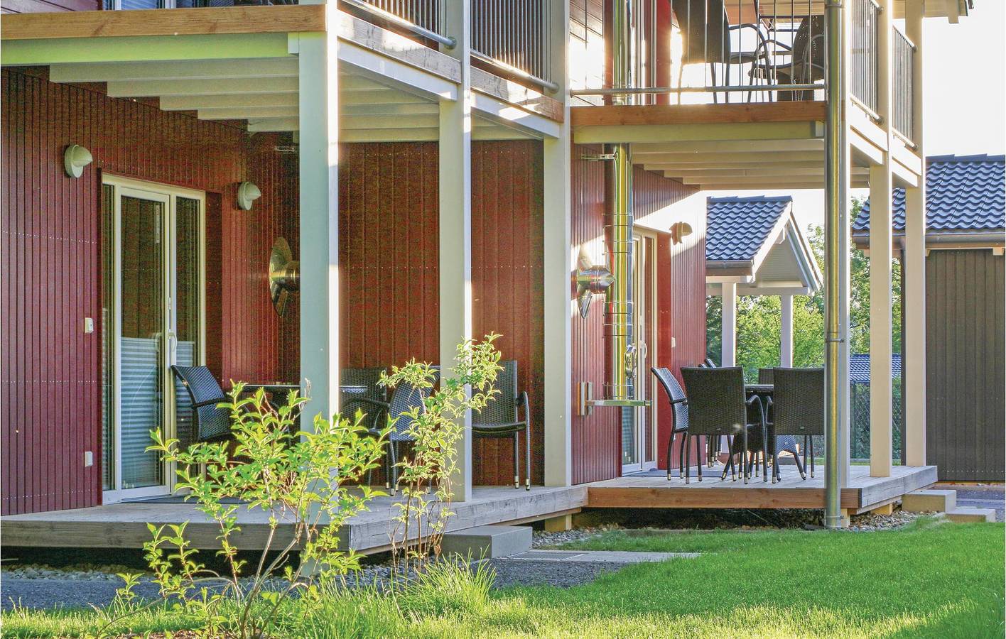 Gemütlicher Rückzugsort am Fluss mit Sauna und Terrasse in Thale, Harzvorland