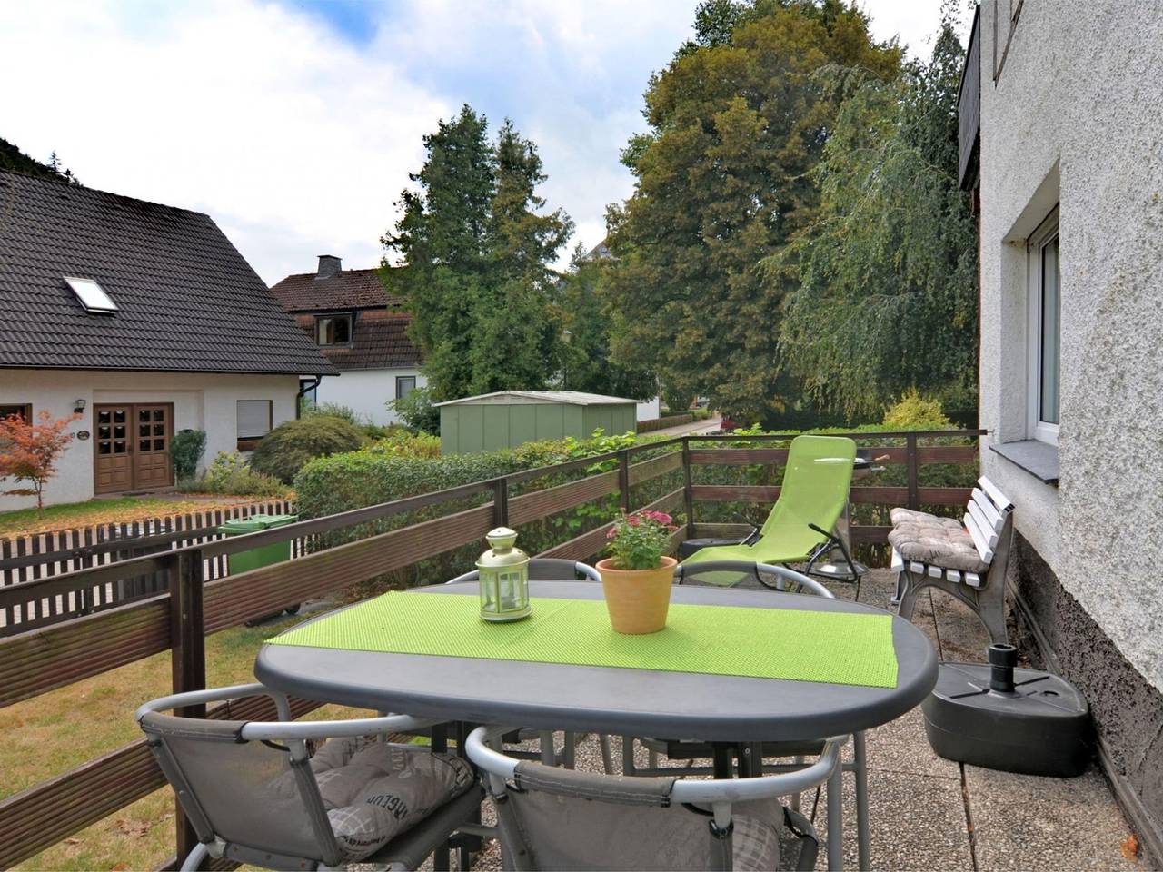 Ganze Wohnung, Cosy apartment in Marsberg in the Sauerland with terrace and garden in Marsberg, Hochsauerlandkreis