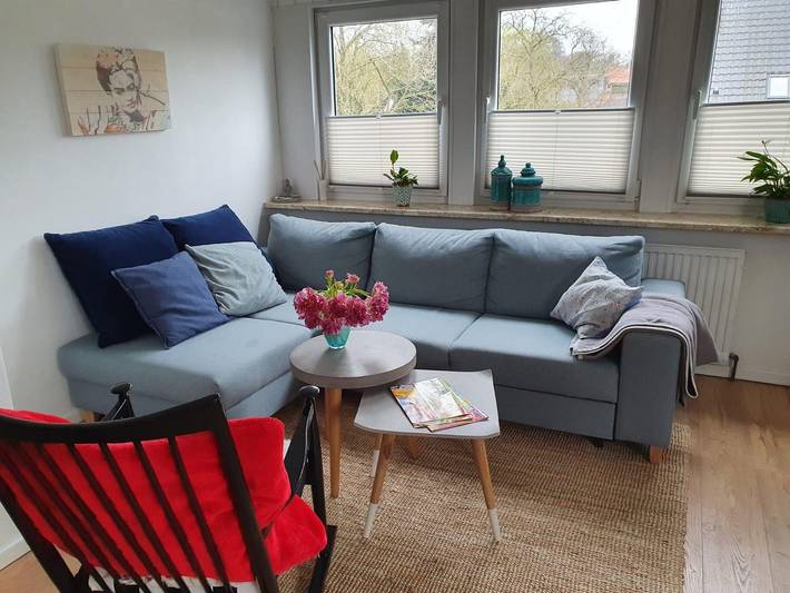 Ferienwohnung für 4 Personen, mit Terrasse und Garten in Nottensdorf