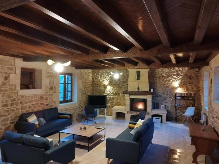 Location de vacances pour 8 personnes, avec terrasse à Eyzerac - 4