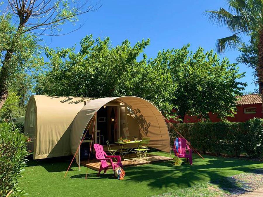 Camping L'Air Marin - Bungalow 4 personnes - Coco Sweet - 1/2 chambres - Dimanche - Non climatisé in Vias Plage, Vias