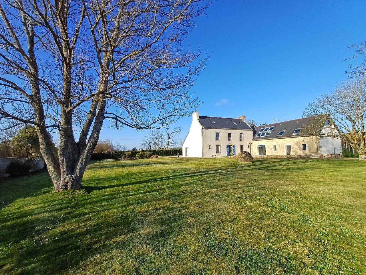 Maison de vacances 'Maison Indépendante' avec terrasse privée, jardin privé et Wi-Fi in Mahalon, Région de Quimper
