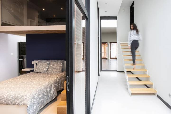 Gîte pour 15 personnes, avec terrasse et sauna, animaux acceptés à La Madeleine - 2