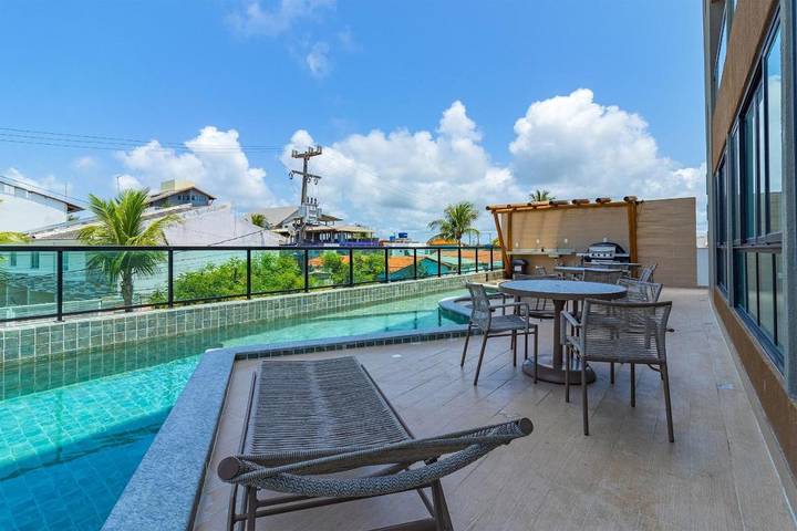 Ferienwohnung für 3 Personen, mit Pool und Balkon - 1