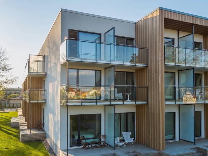 Apartamento para 2 personas, con balcón y vistas en Estonia