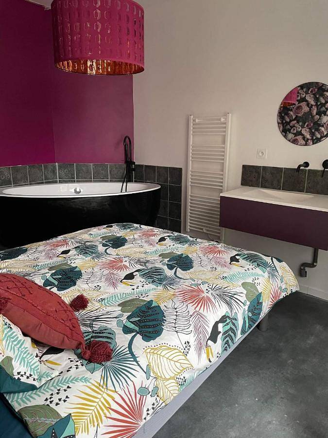 Appartement de vacances pour 3 personnes, avec jacuzzi