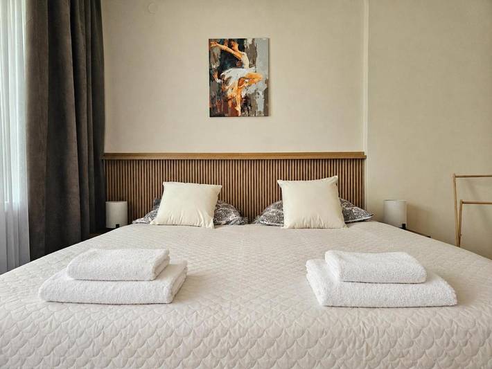 Ferienwohnung für 5 Personen, mit Terrasse und Garten sowie Seeblick und Ausblick in Allenstein - 2
