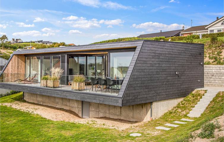 Ferienhaus für 6 Personen, mit Terrasse in Egsmark Strand