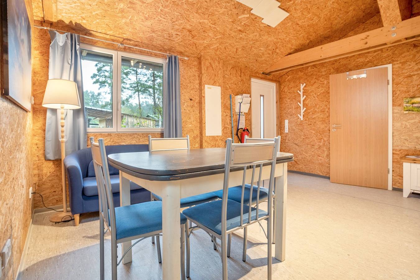 Bungalow '- Himmelsblau -' with Shared Terrace and Shared Garden in Lychen, Uckermark region