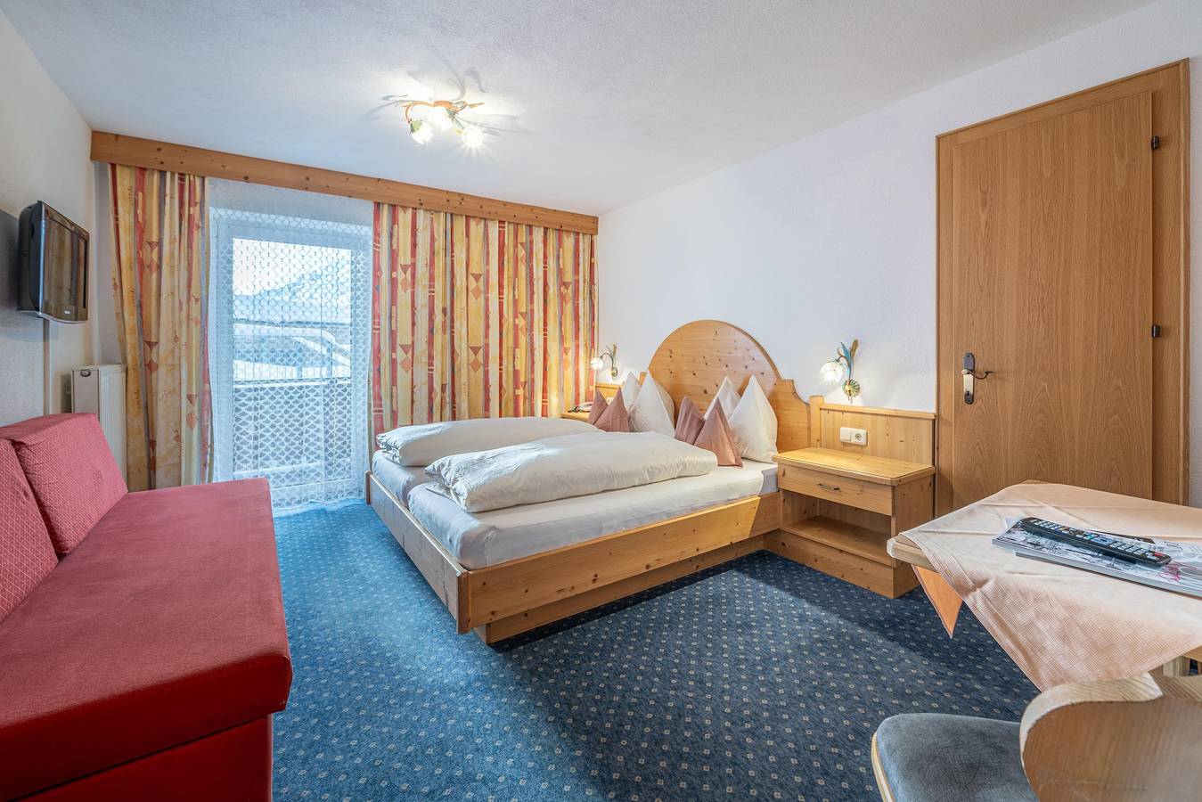 Doppelzimmer mit Zusatzbett in Obergurgl, Sölden (Österreich)