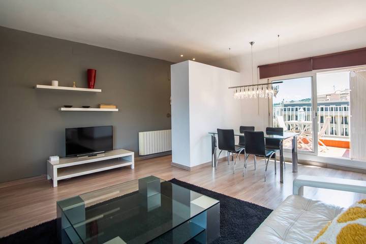 Ganze Wohnung, Ferienwohnung für 2 Personen mit Terrasse in Barcelona Zentrum, Barcelona