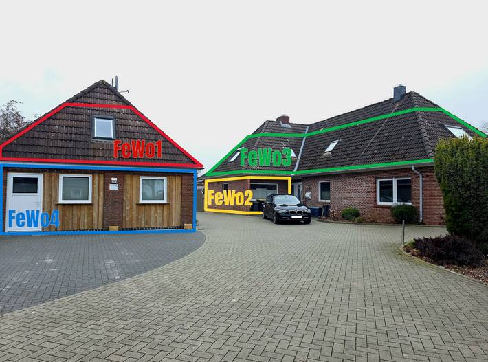 Ganze Wohnung, Apartment 'Fewo2' mit Wlan in Oesterdeichstrich, Kreis Dithmarschen