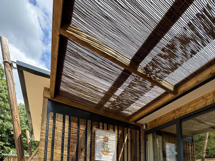 La Buissonnière Lodges - Lodge 4 personen - Cottage Lodge (35 m² - 2 Schlafräume) in Chisseaux, Tours und Umgebung