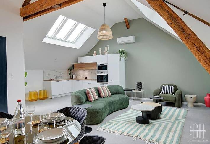Gîte pour 4 personnes, avec terrasse à Amboise