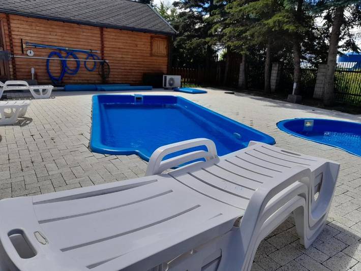 Bungalow für 4 Personen, mit Kinderpool und Whirlpool sowie Garten und Pool, mit Haustier in Mielno - 4