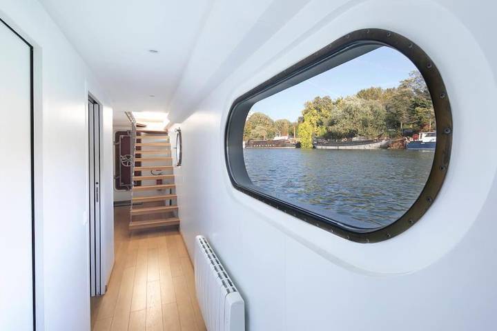 Bateau pour 6 personnes, avec vue et terrasse dans les Hauts-de-Seine - 4
