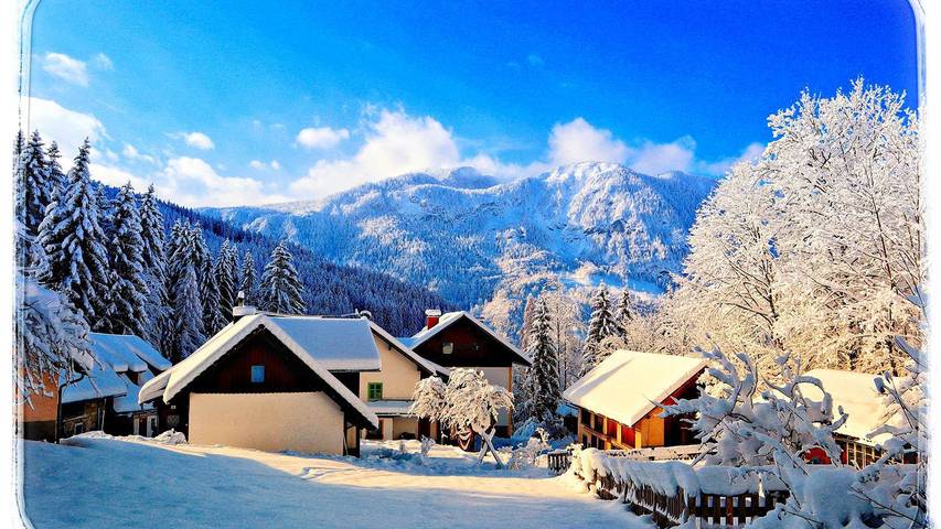 Hütte für 3 Personen, mit Garten und Terrasse sowie Ausblick in Spital am Pyhrn