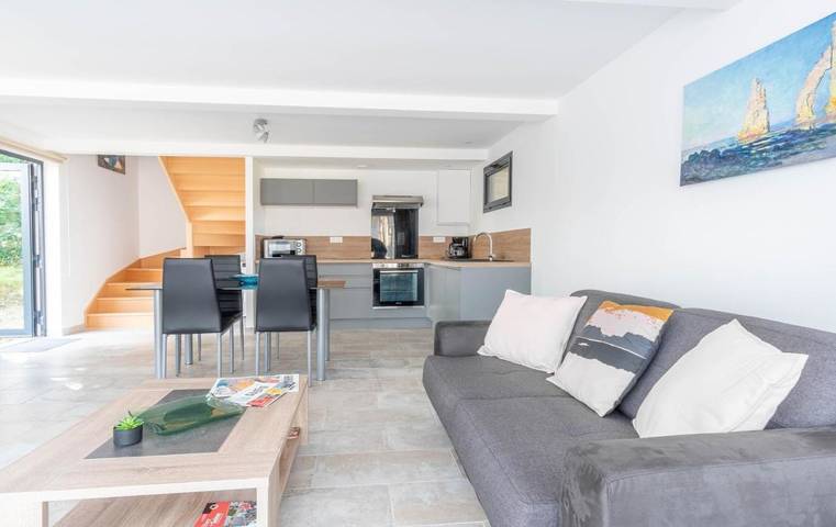 Gîte pour 4 personnes, avec jardin à Le Tilleul - 3