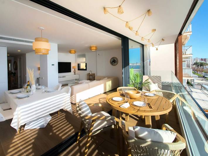 Gîte pour 4 personnes, avec terrasse ainsi que balcon/terrasse et piscine dans Sant Antoni de Calonge - 2