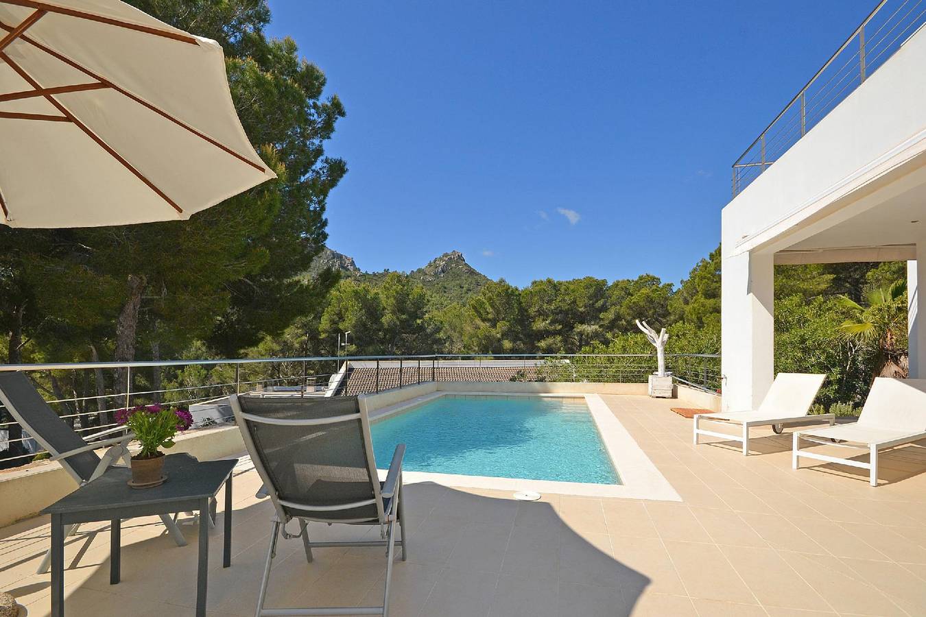 Ferienhaus mit Privatpool für 7 Personen ca. 220 qm in Capdepera-Font de Sa Cala, Mallorca (Nordostküste von Mallorca) in Cala Provencal, Capdepera
