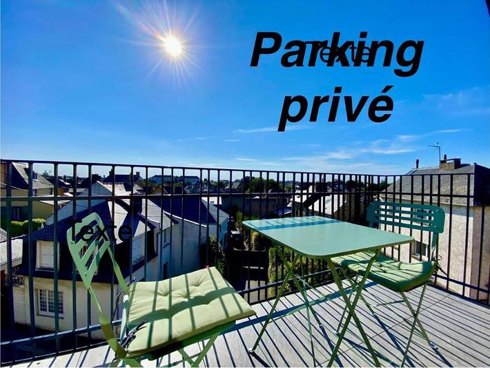 Appartement de vacances pour 5 personnes, avec balcon et vue