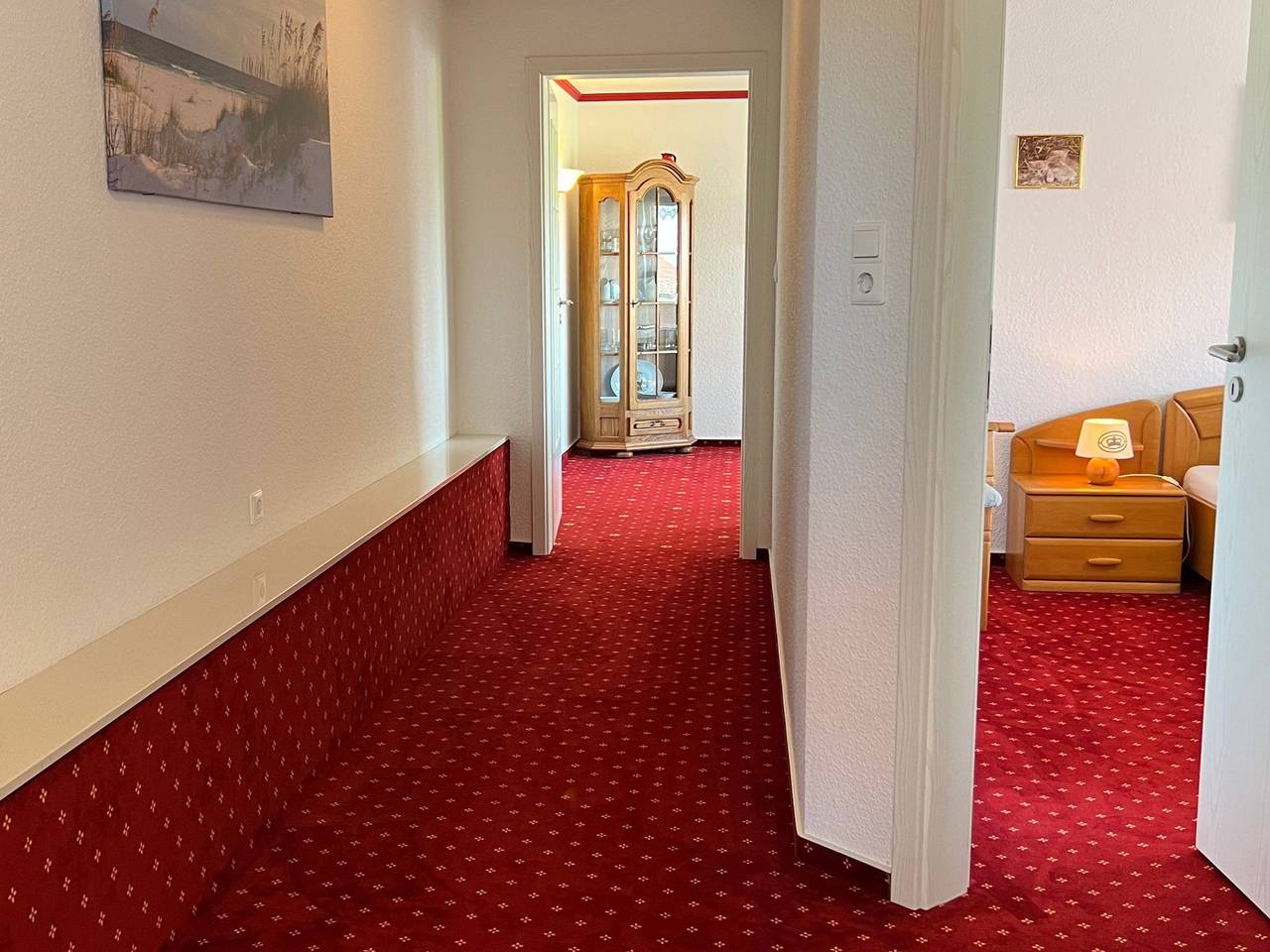 Ganze Wohnung, Ferienwohnung 'Heuboden, 80qm' mit gemeinsamer Terrasse, gemeinsamen Garten und Wi-Fi in Werdum, Landkreis Wittmund