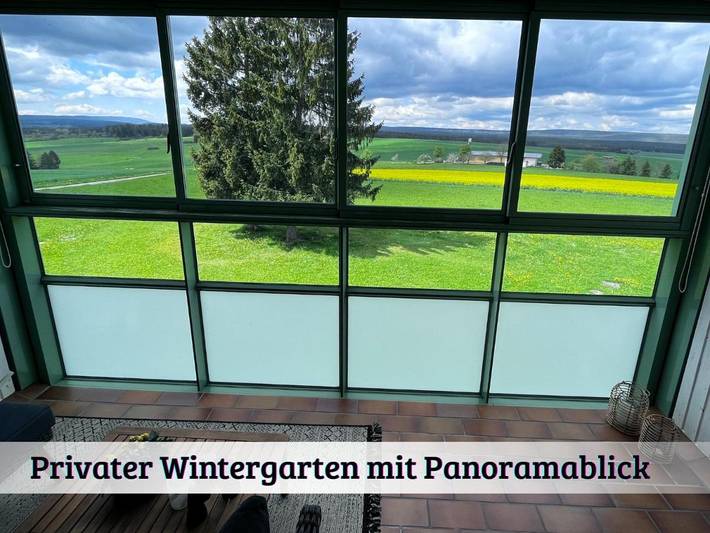 Ferienwohnung für 3 Personen, mit Balkon und Terrasse sowie Garten und Ausblick in Dittishausen (Löffingen)