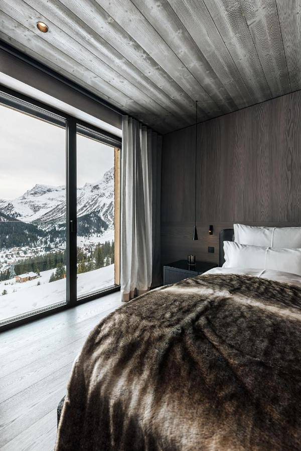 Gîte pour 14 personnes, avec vue et sauna ainsi que jardin et piscine à Lech - 4