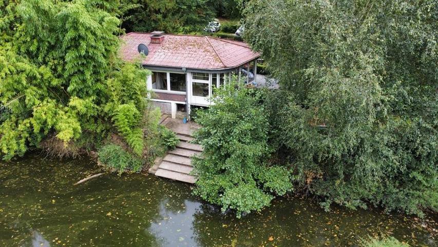 Ferienhaus für 6 Personen, mit Terrasse und Garten sowie Seeblick und Ausblick in Münster