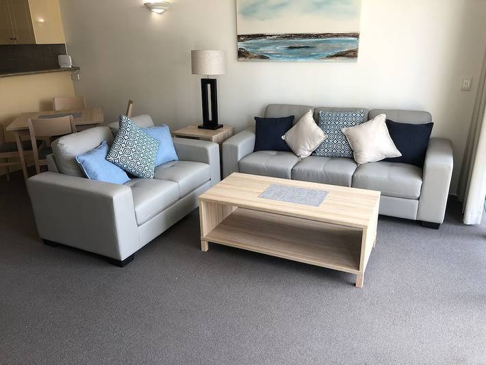 Appartement de vacances pour 2 personnes, avec piscine ainsi que sauna et balcon