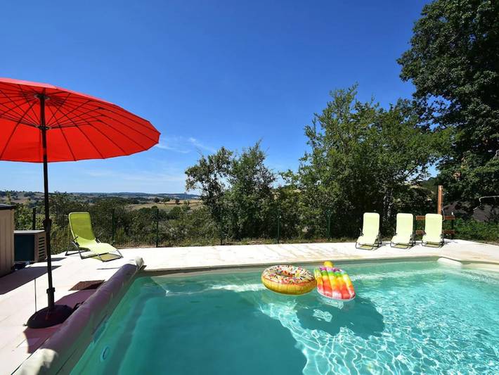 Appartement de vacances pour 4 personnes, avec piscine et balcon/terrasse dans Saône-et-Loire - 2