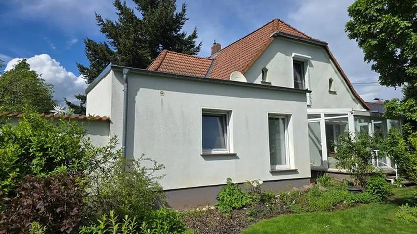 Ferienwohnung für 6 Personen, mit Garten in Niemtsch