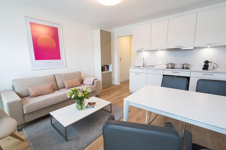 Ferienwohnung mit Meerblick für 3 Personen