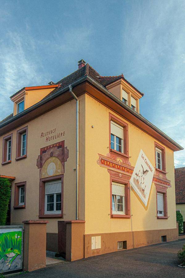 Location de vacances pour 2 personnes, avec terrasse ainsi que piscine et sauna dans Ostheim - 2