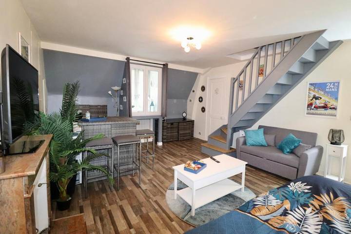 Chambre d’hôte pour 6 personnes, avec jardin