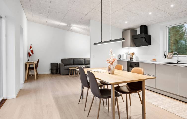Ferienhaus für 6 Personen mit Terrasse in Vemb, Nissum Fjord