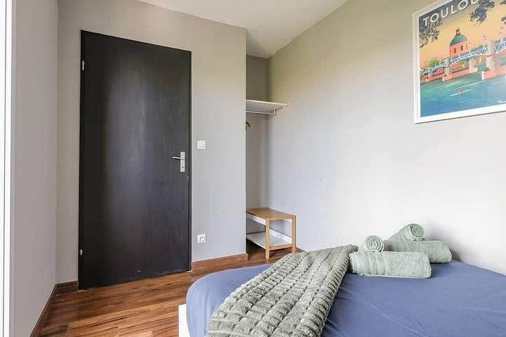 Gîte pour 4 personnes, avec piscine et balcon à Blagnac - 4